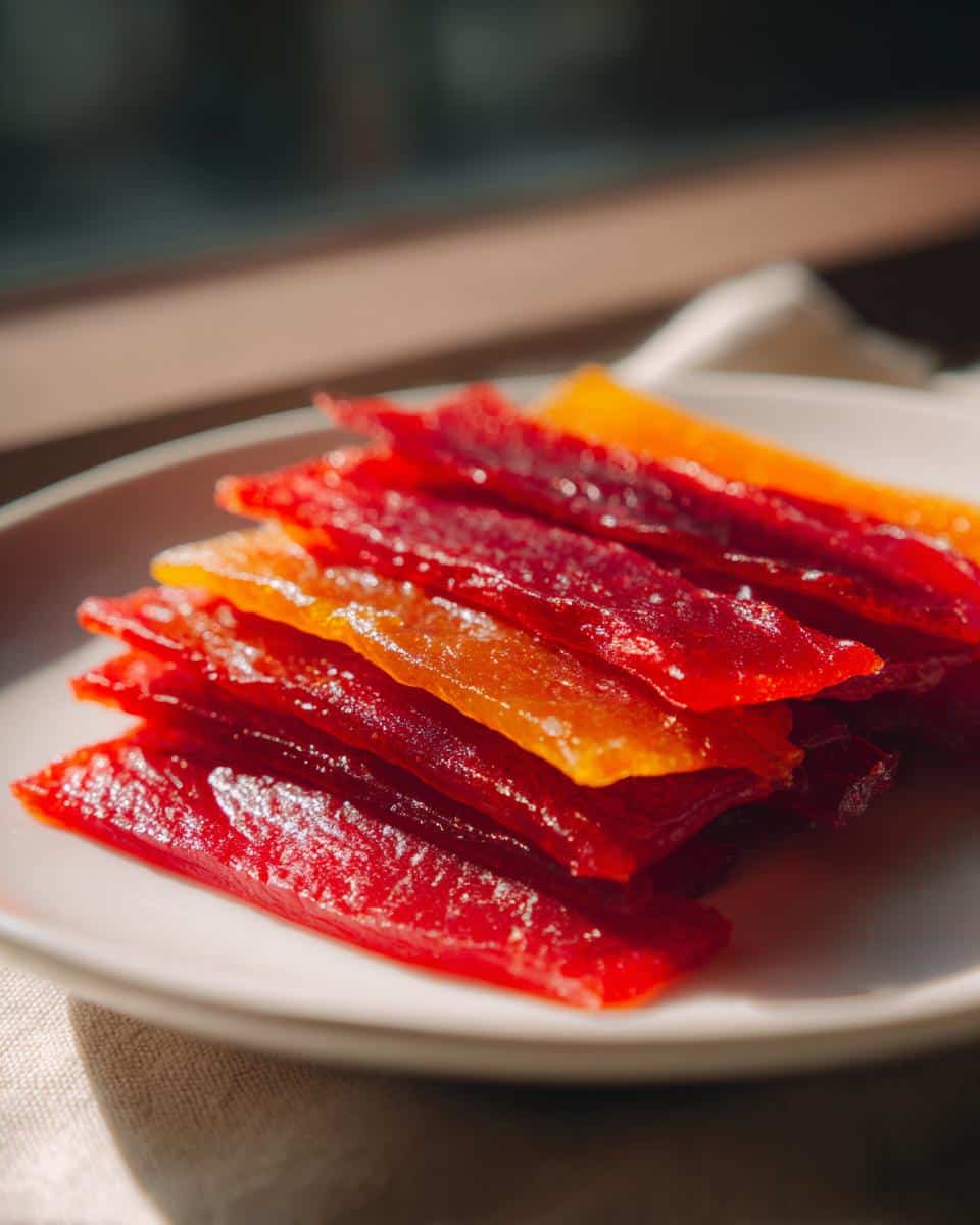 Homemade Fruit Leather - detail 2