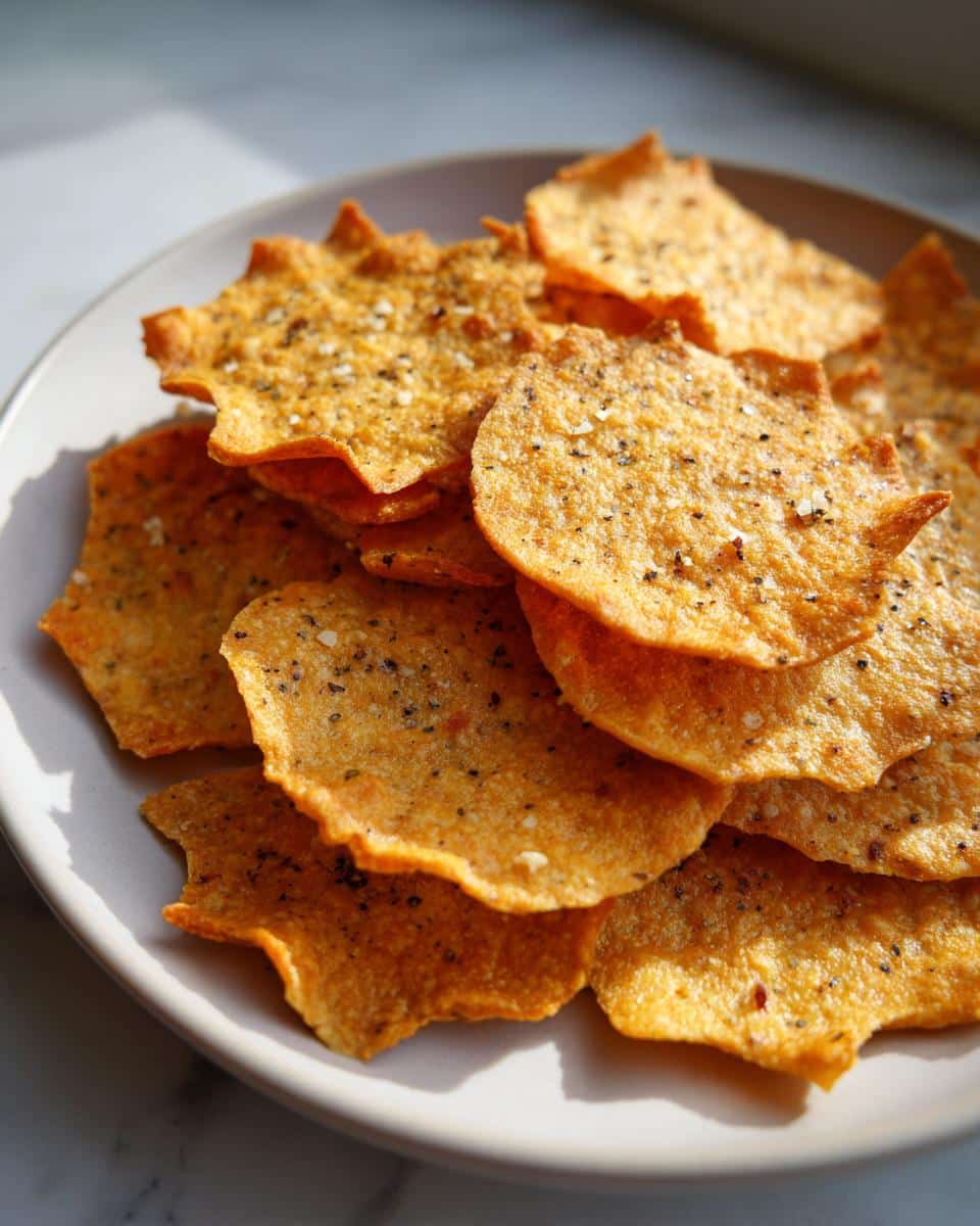 Lentil Flour Crackers - detail 1