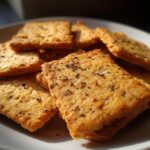 Lentil Flour Crackers