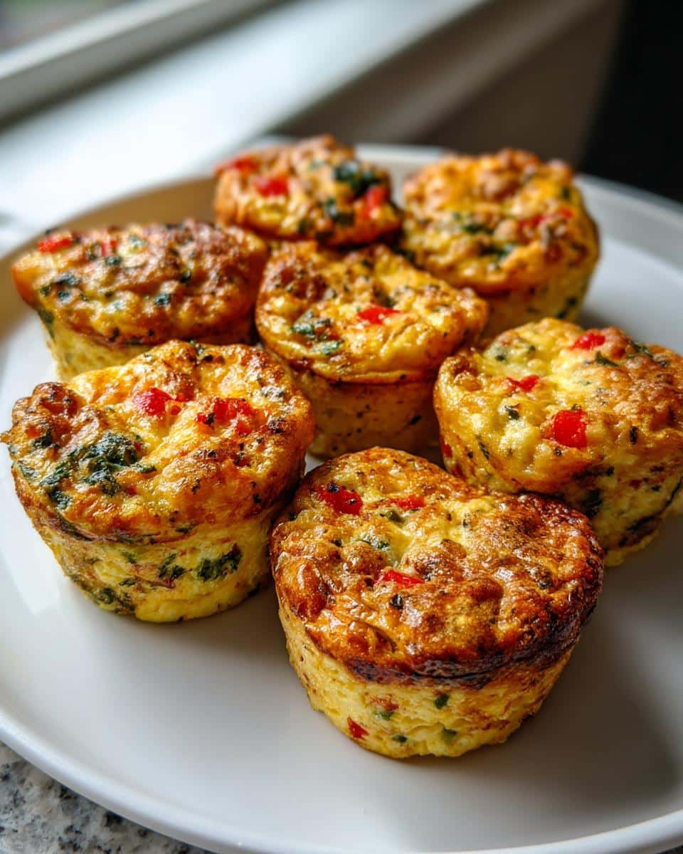 Mini Chickpea Flour Frittatas - detail 1