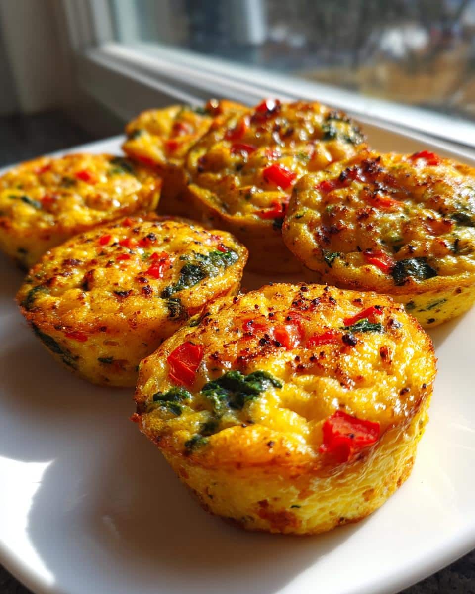 Mini Chickpea Flour Frittatas - detail 2