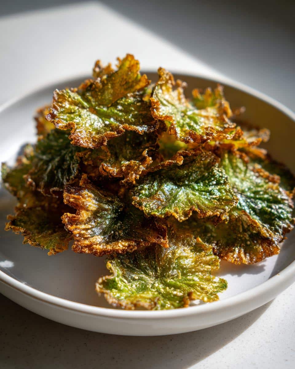 Mustard Green Crisps - detail 2