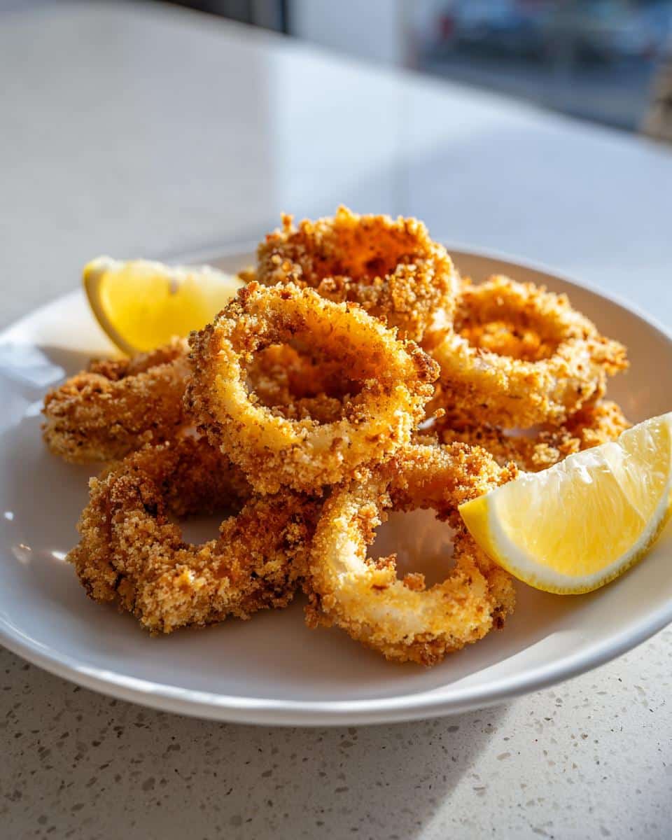 Oven-Fried Calamari - detail 1
