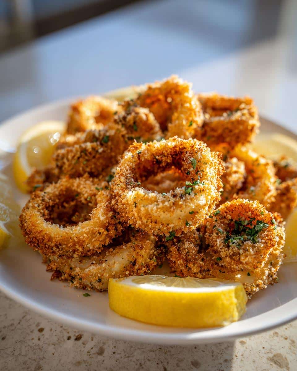 Oven-Fried Calamari - detail 2