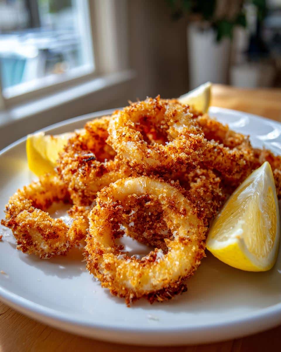 Oven-Fried Calamari Rings - detail 1