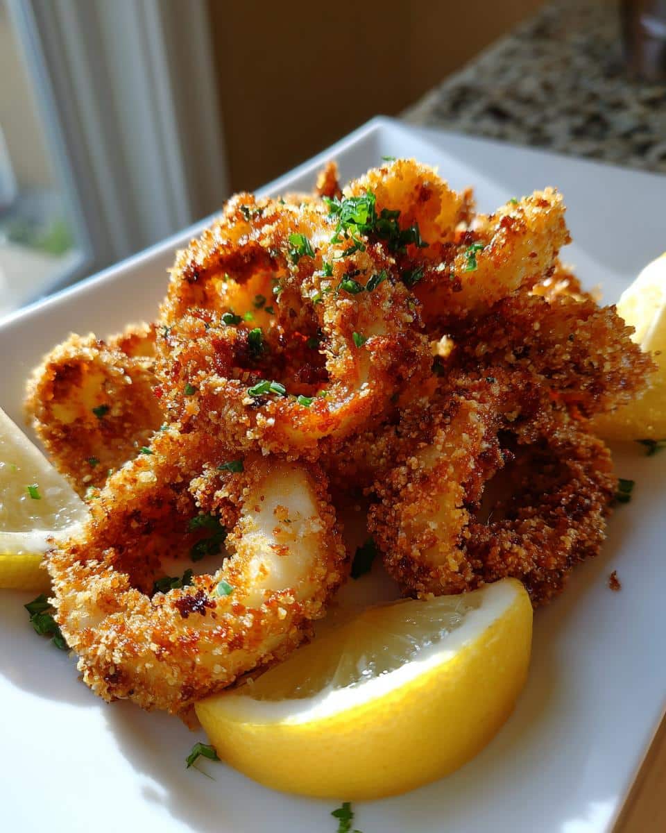 Oven-Fried Calamari Rings - detail 2