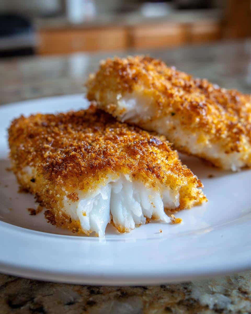 Panko Crusted Cod Fillets - detail 1