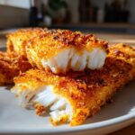 Panko Crusted Cod Fillets