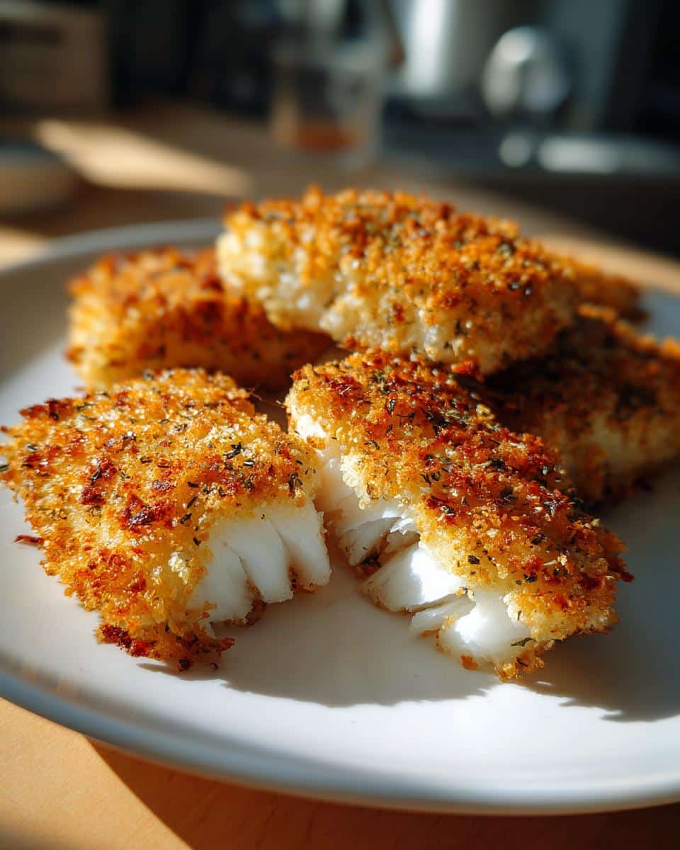 Panko Crusted Cod Fillets - detail 2