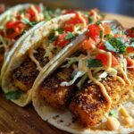 Panko Crusted Fish Tacos