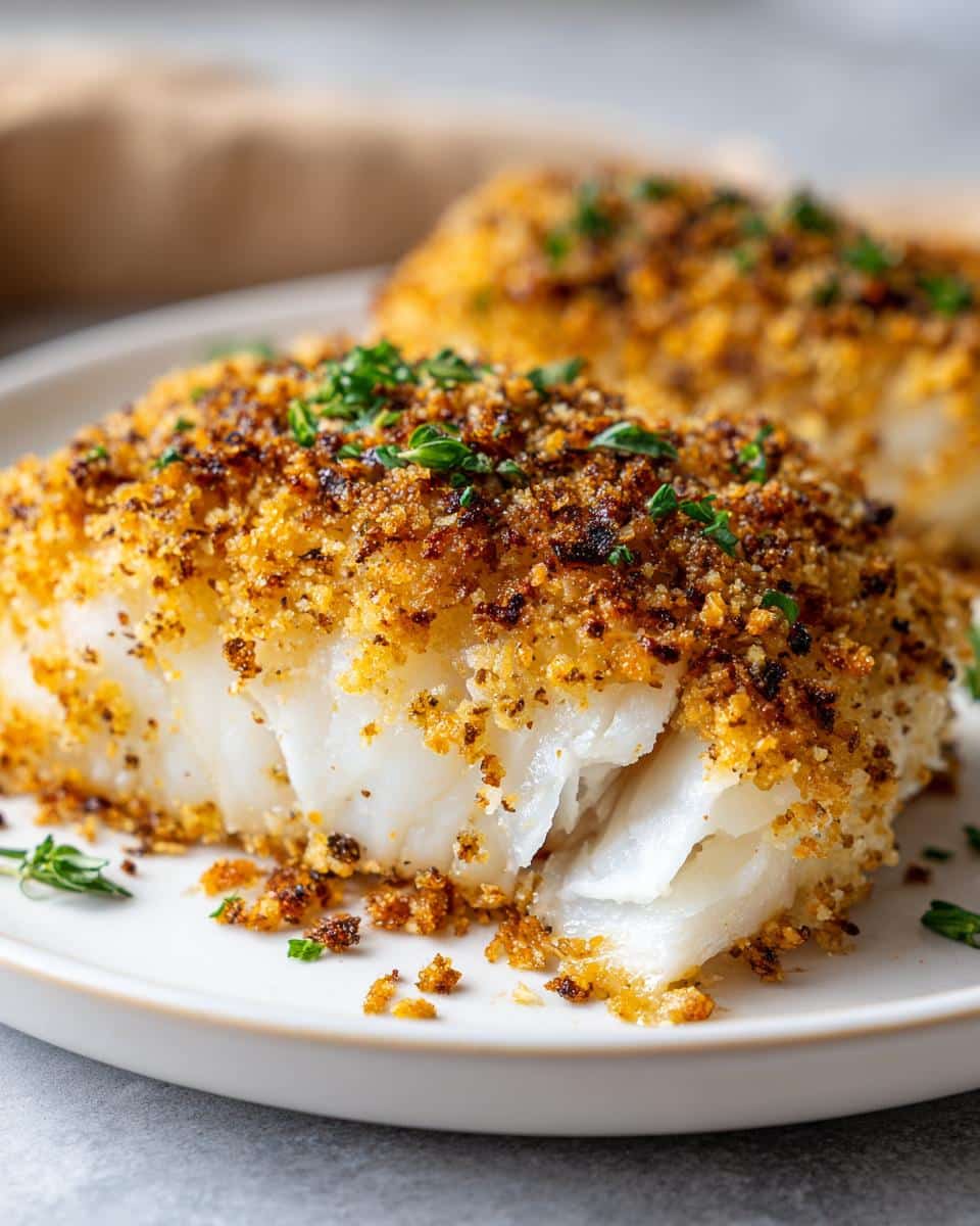 Pecan Crusted Cod - detail 2