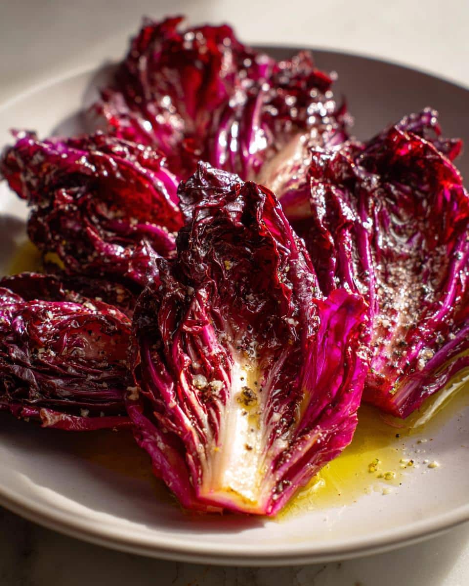 Radicchio Bitter Crisps - detail 1