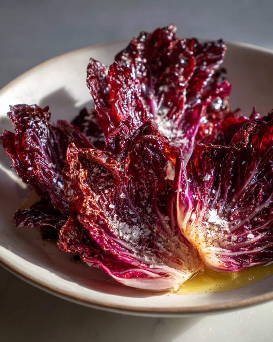 Radicchio Bitter Crisps - detail 2
