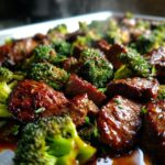 Sheet Pan Beef & Broccoli