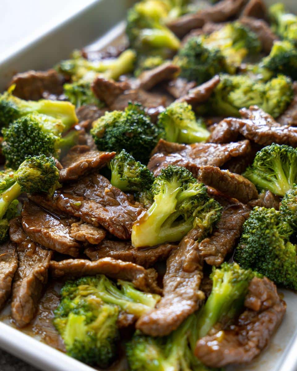 Sheet Pan Beef & Broccoli - detail 2