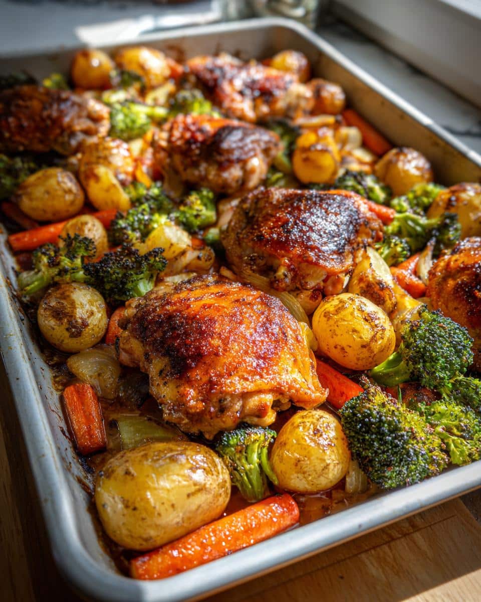 Sheet Pan Chicken Thighs - detail 1