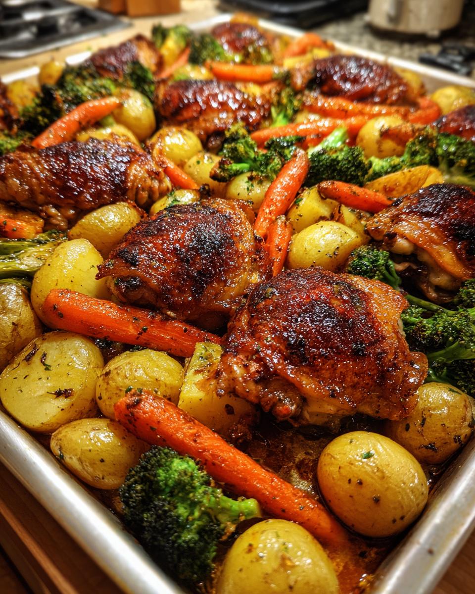 Sheet Pan Chicken Thighs - detail 2