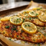 Sheet Pan Flounder Fillets