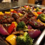Sheet Pan Honey Garlic Beef