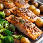 Sheet Pan Honey Mustard Salmon