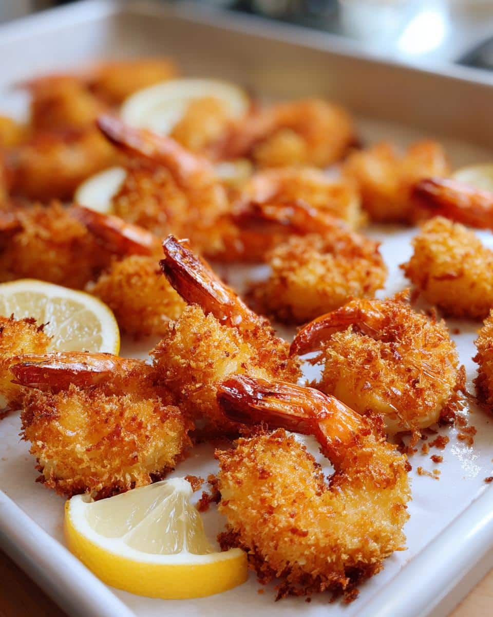 Sheet Pan Panko Shrimp - detail 1