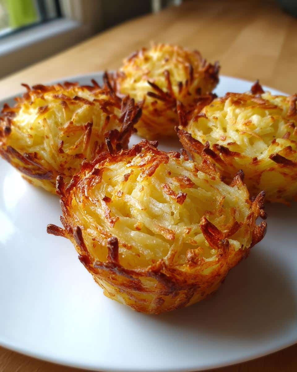 Shredded Potato Nests - detail 1