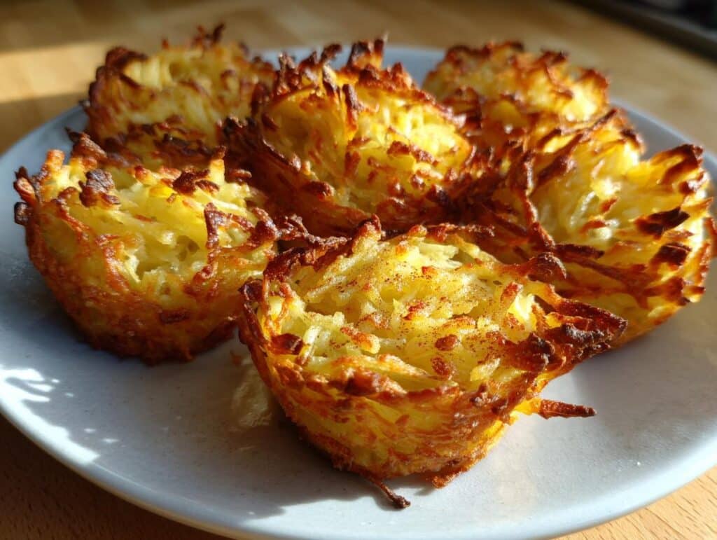 Shredded Potato Nests