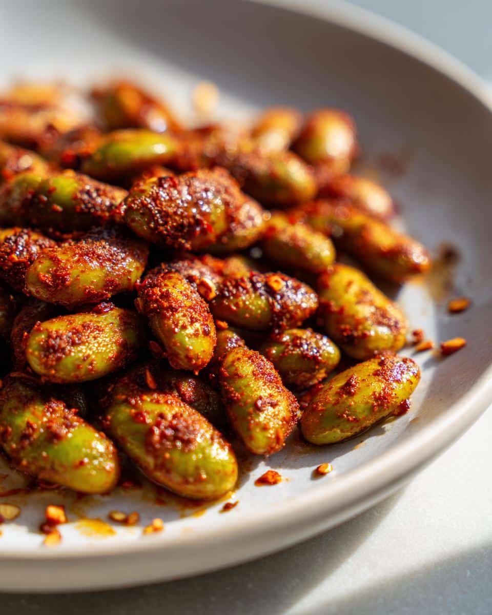Spicy Roasted Edamame - detail 2