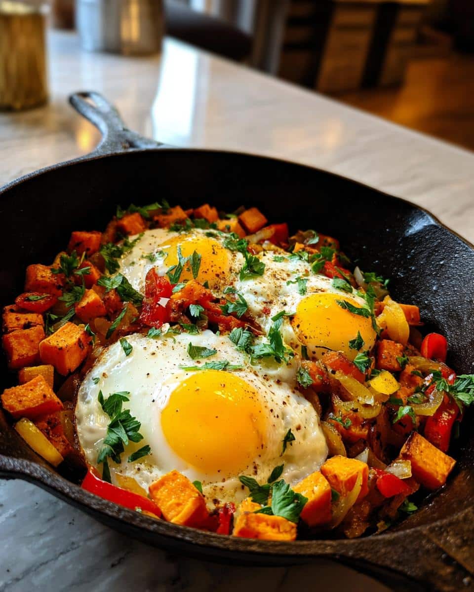 Sweet Potato Breakfast Hash - detail 1