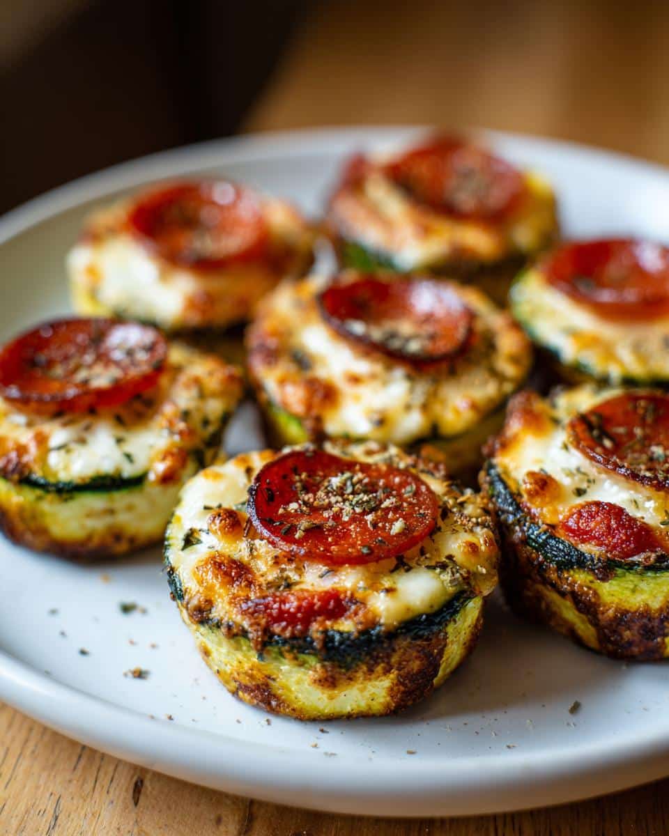 Zucchini Pizza Bites - detail 1
