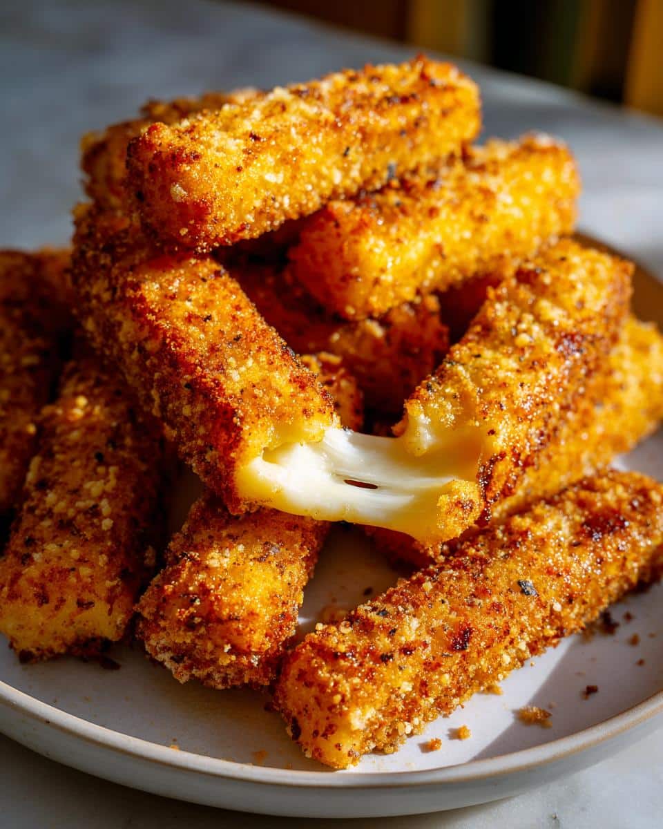Baked Mozzarella Sticks - detail 1