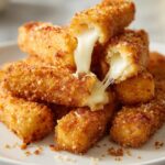 Baked Mozzarella Sticks