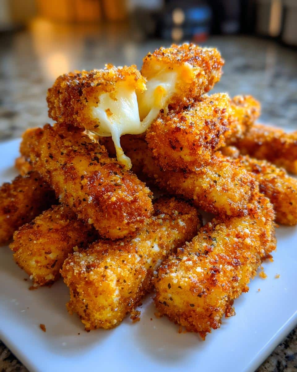 Baked Mozzarella Sticks - detail 2
