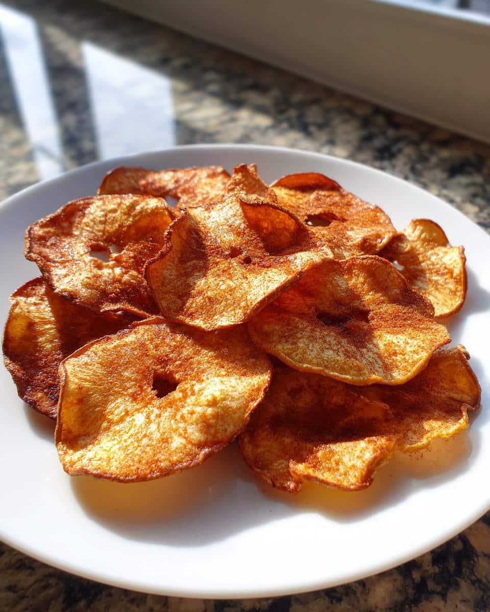 Cinnamon Apple Chips - detail 2
