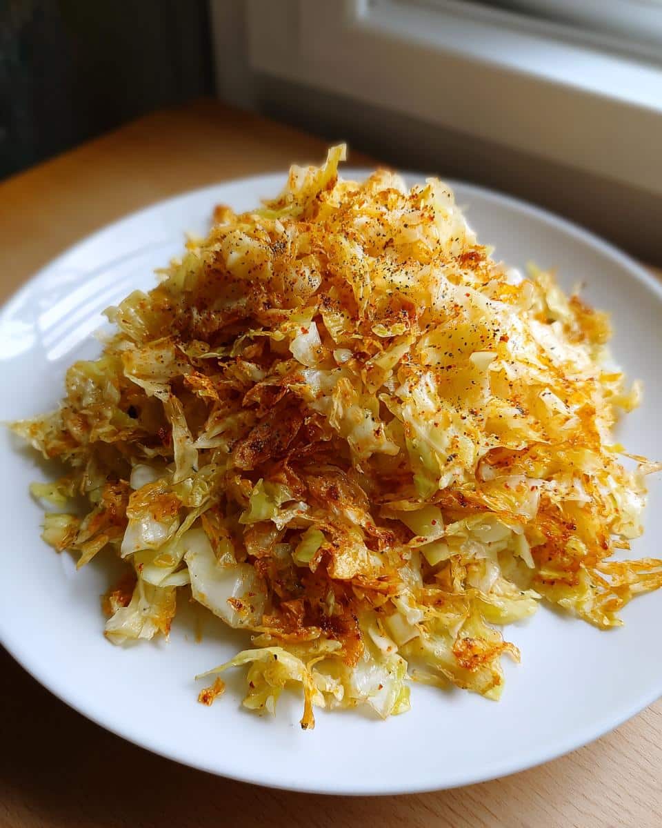 Crispy Air Fryer Cabbage Slaw - detail 1