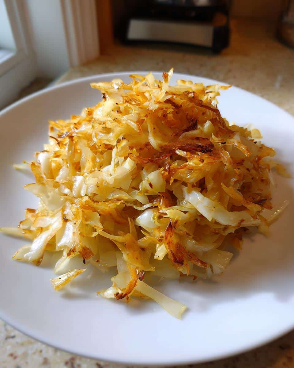 Crispy Air Fryer Cabbage Slaw - detail 2