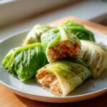 Crispy Cabbage Leaf Wraps