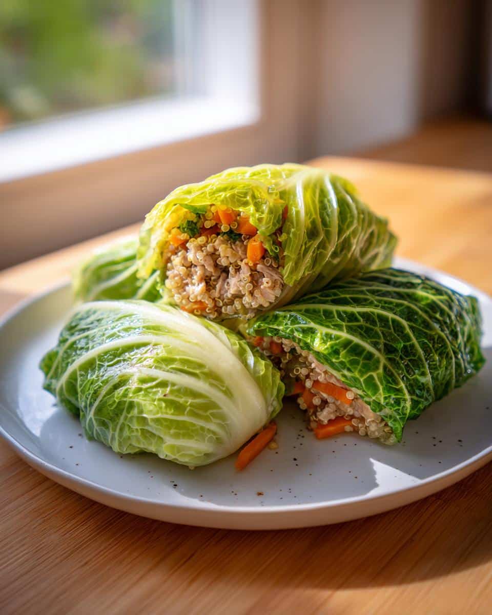 Crispy Cabbage Leaf Wraps - detail 2