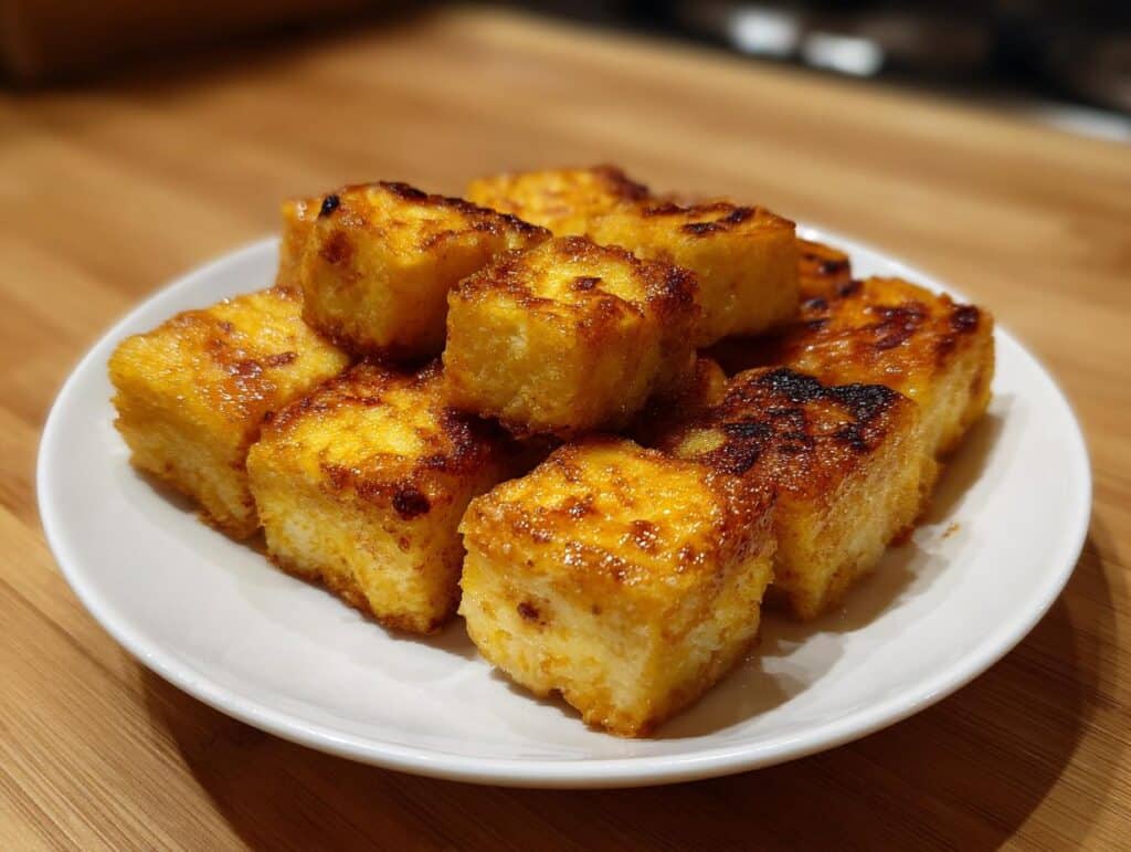 Crispy Tofu Soup Bites