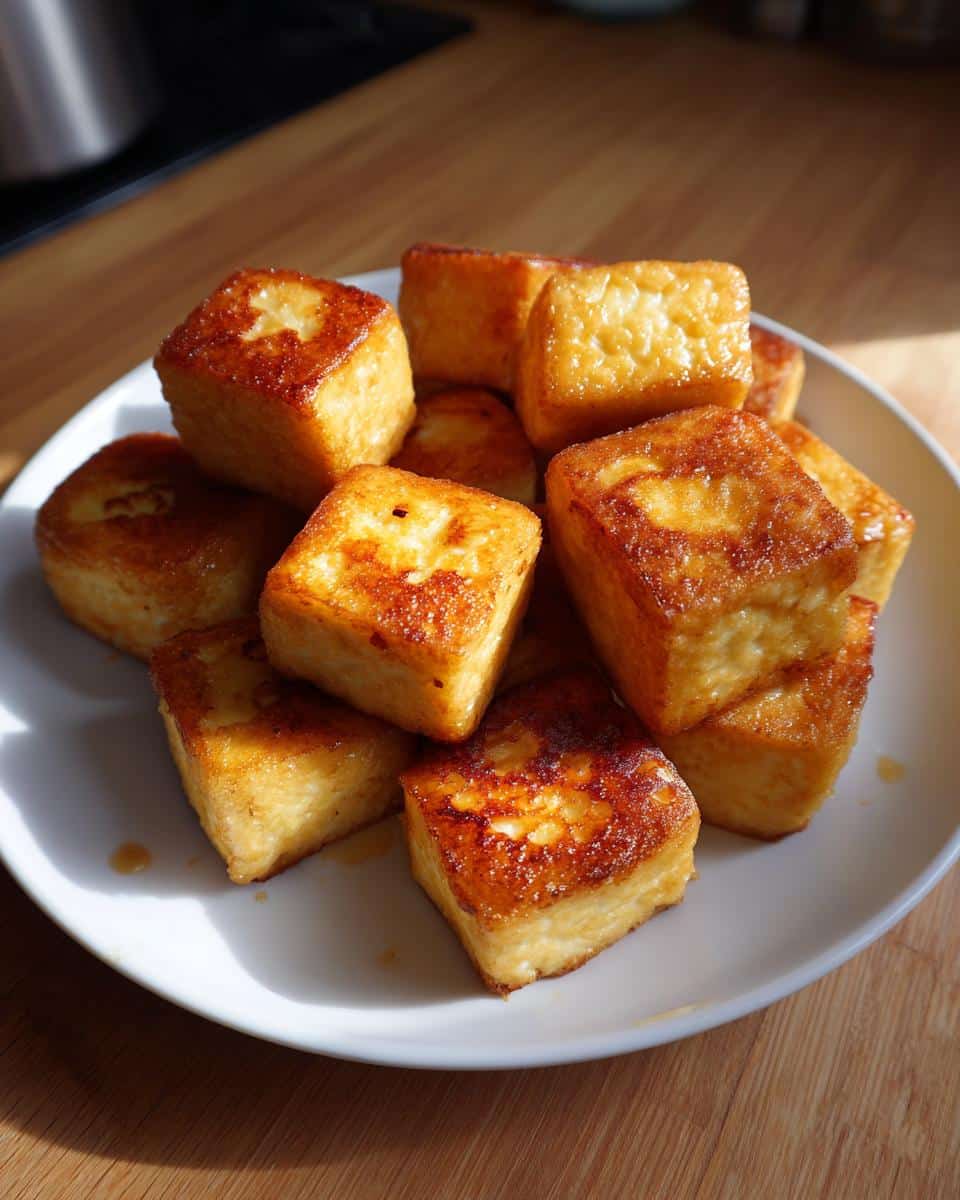 Crispy Tofu Soup Bites - detail 2