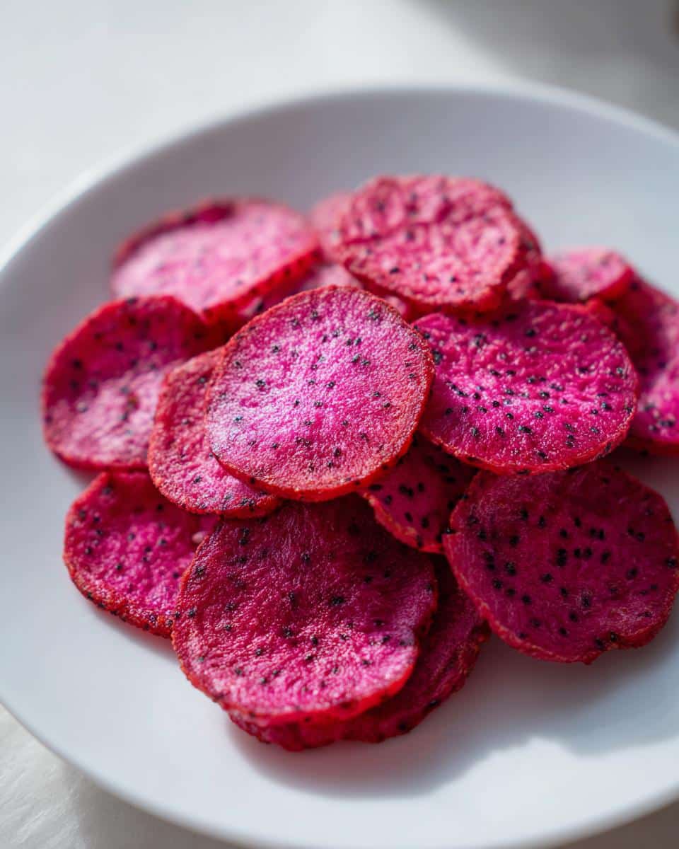 Dried Dragon Fruit Rounds - detail 1