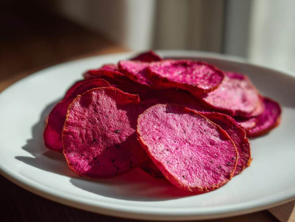 Dried Dragon Fruit Rounds