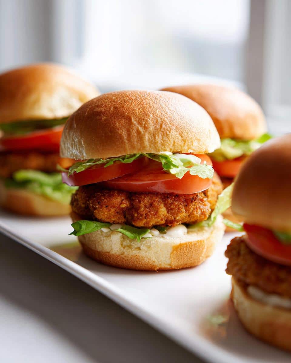 Mini Chicken Sliders - detail 1