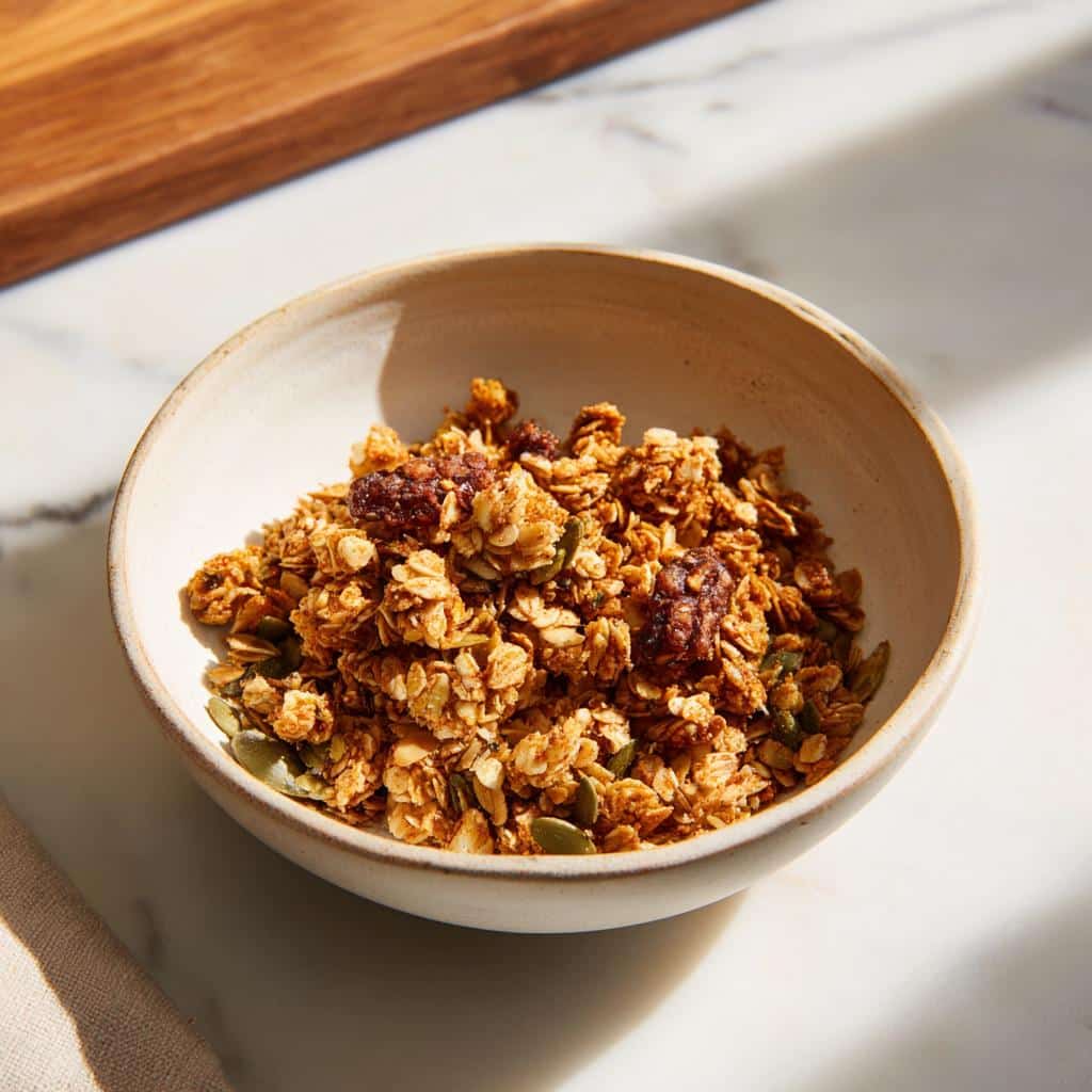 Savory Breakfast Granola - detail 1