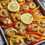 Sheet Pan Shrimp & Peppers