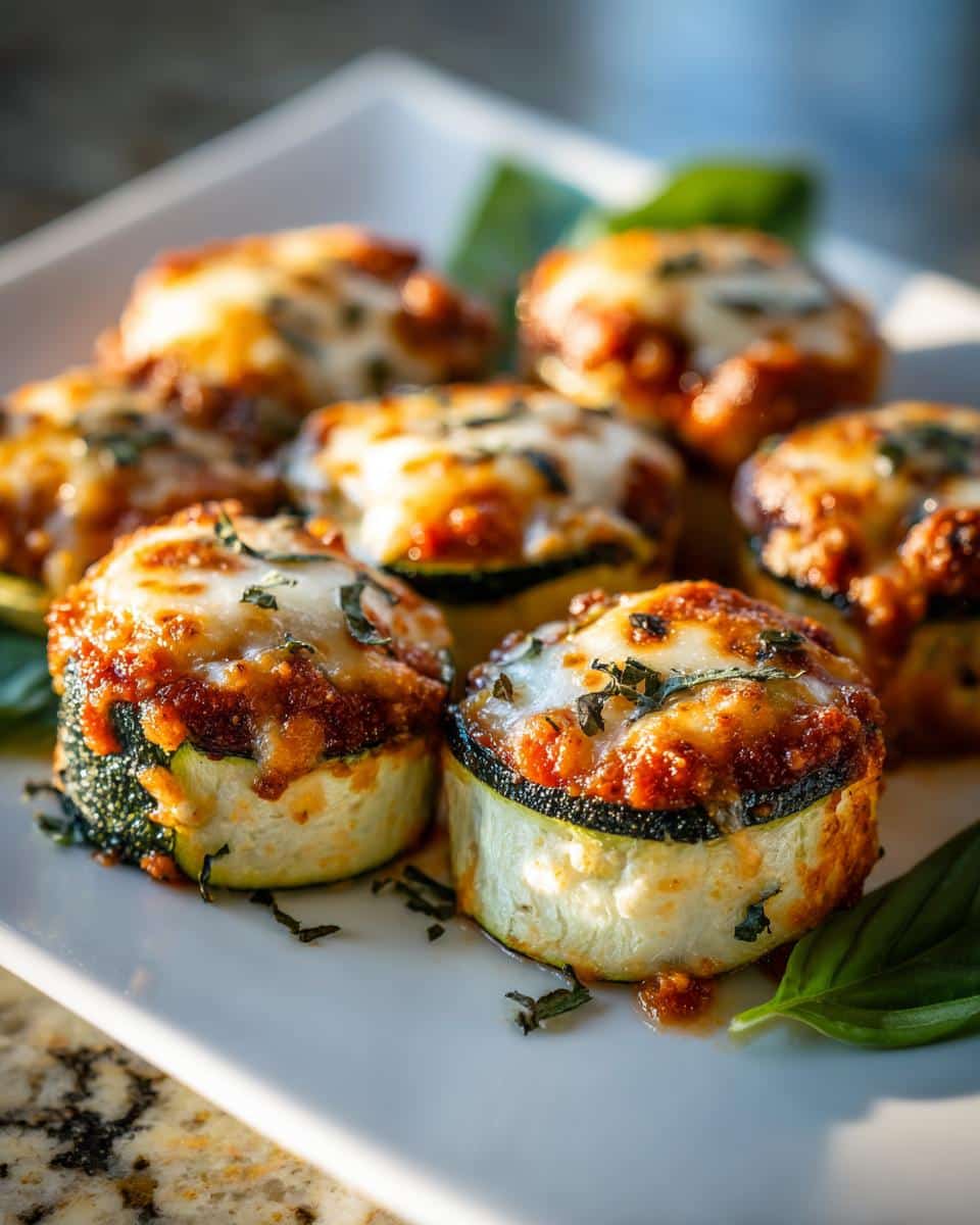 Zucchini Pizza Mini-Bites - detail 2
